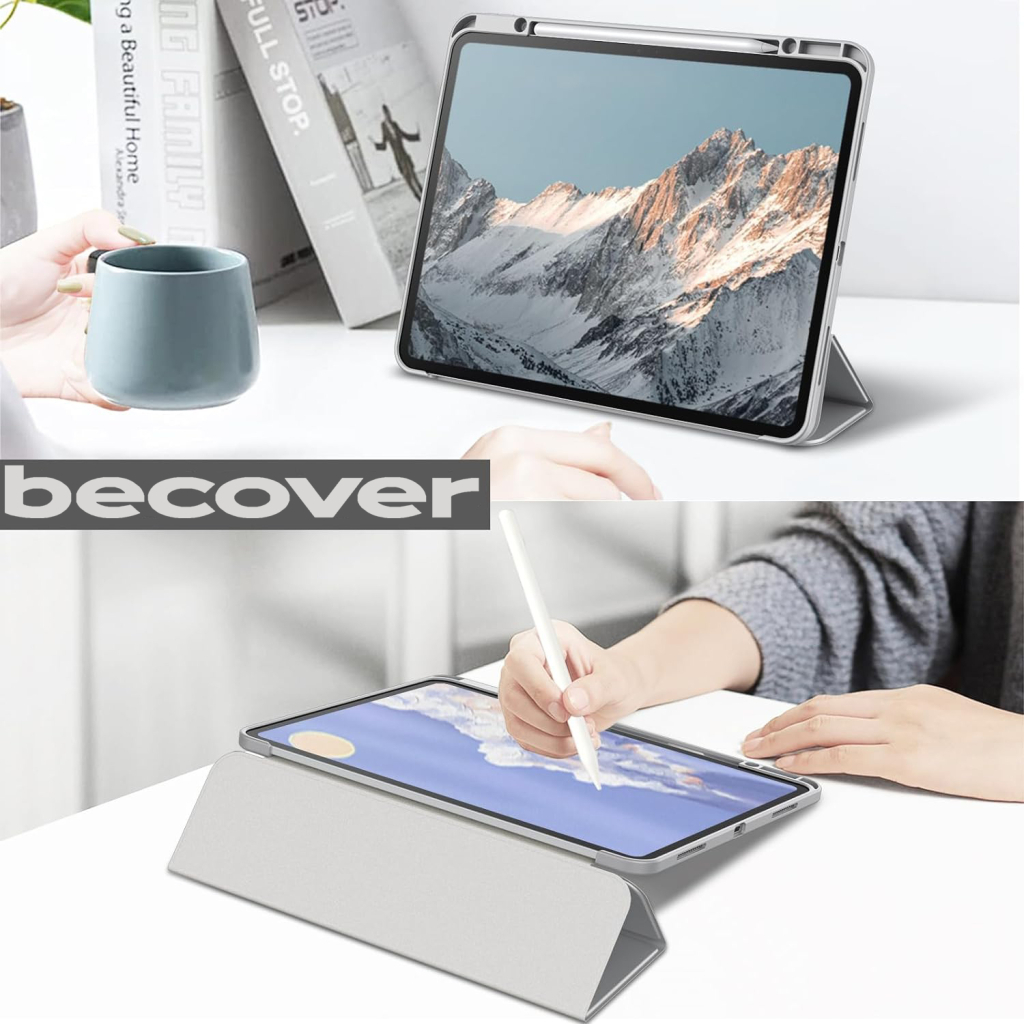 Чохол до планшета BeCover Soft Edge TPU Apple iPad Air 13" M2 2024 Gray (711712)