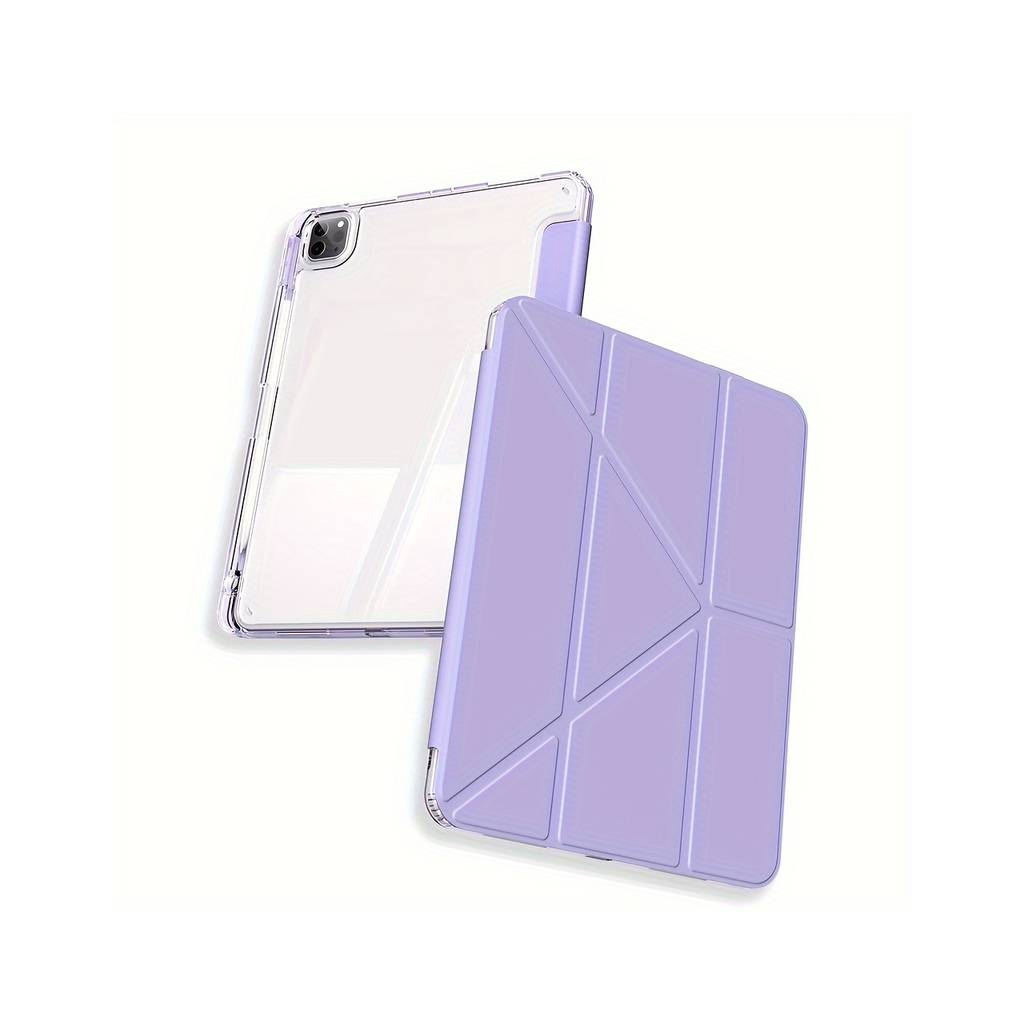 Чохол до планшета BeCover Ultra Slim Origami Transparent Apple iPad Pro 11" M4 2024 Purple (711692)