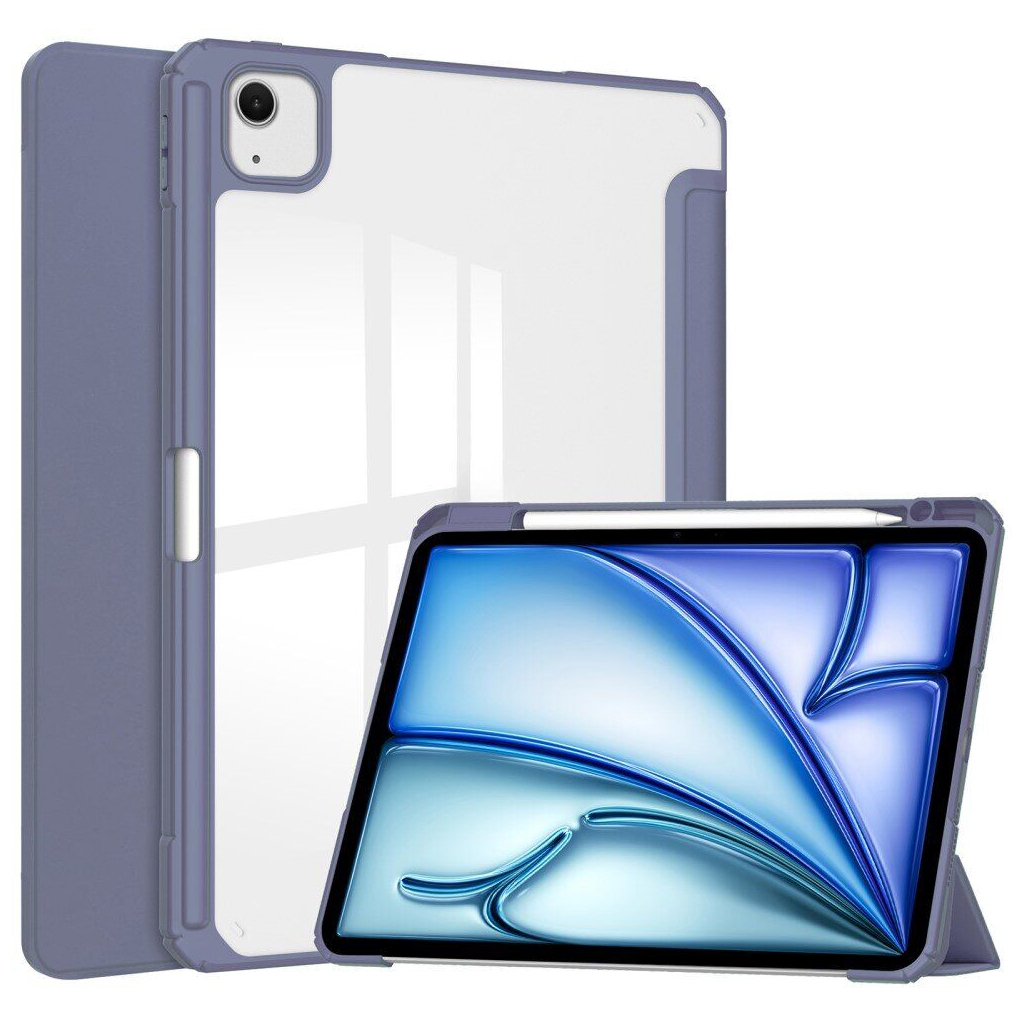 Чохол до планшета BeCover Soft Edge TPU Apple iPad Air 13" M2 2024 Purple (711713)