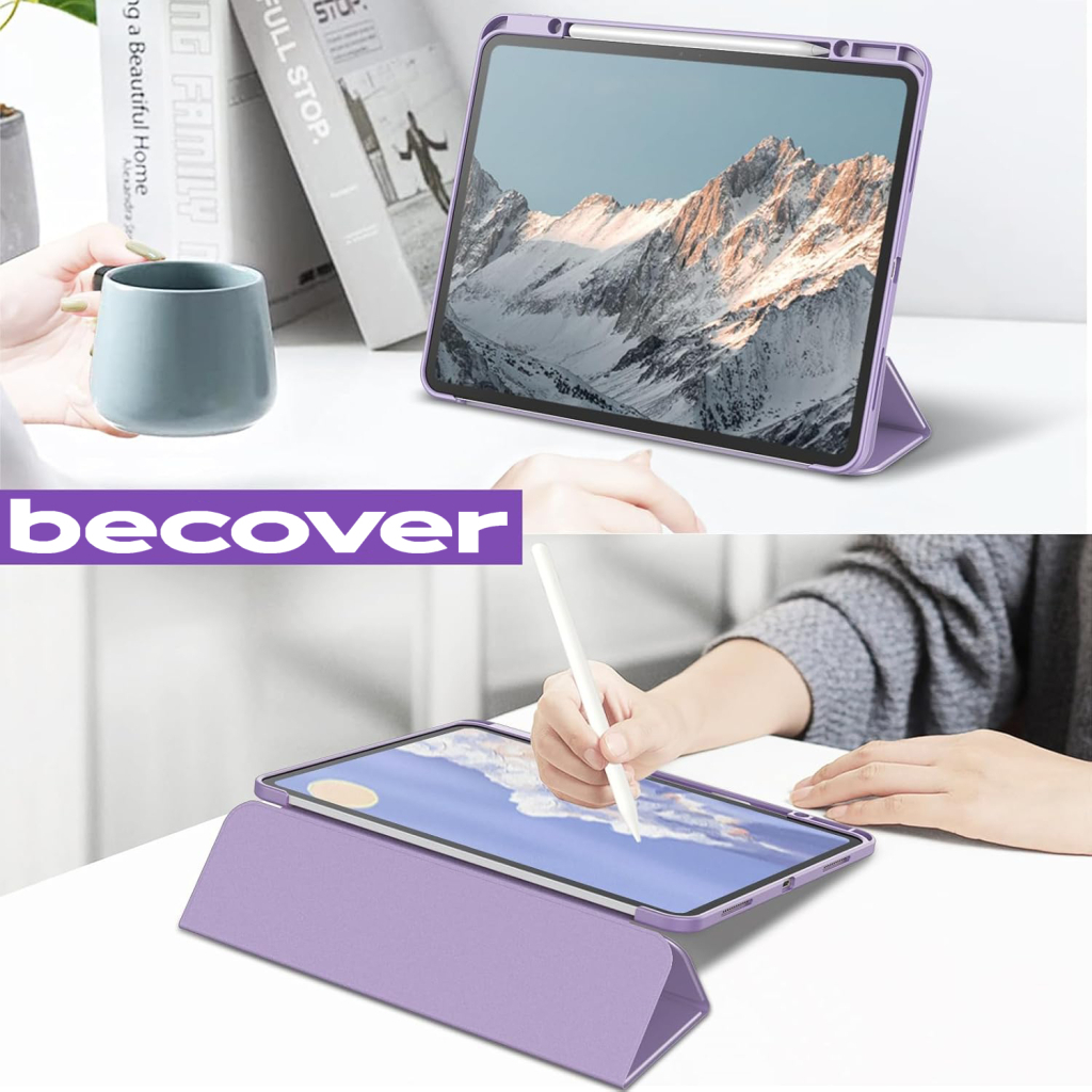 Чохол до планшета BeCover Soft Edge TPU Apple iPad Pro 13" M4 2024 Purple (711719)