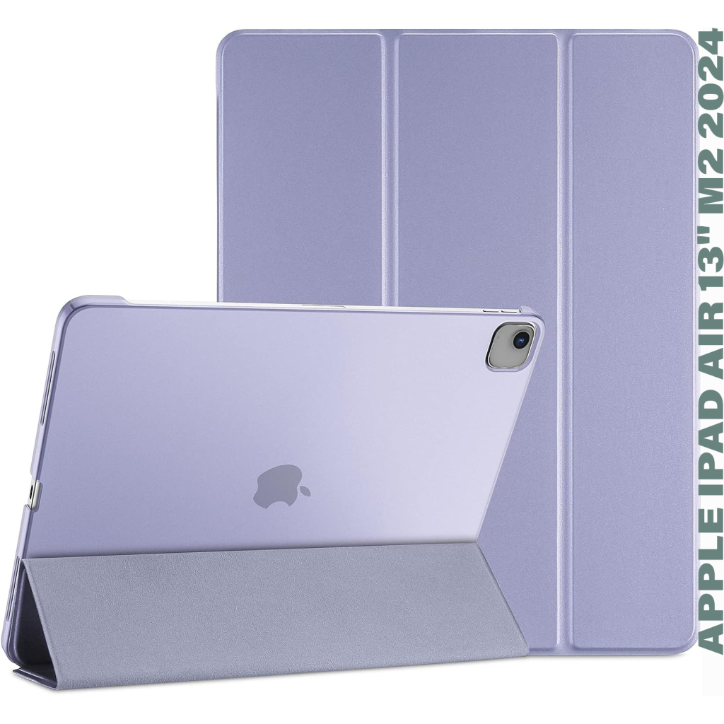 Чохол до планшета BeCover Tri Fold Hard Apple iPad Air 13" M2 2024 Purple (711725)