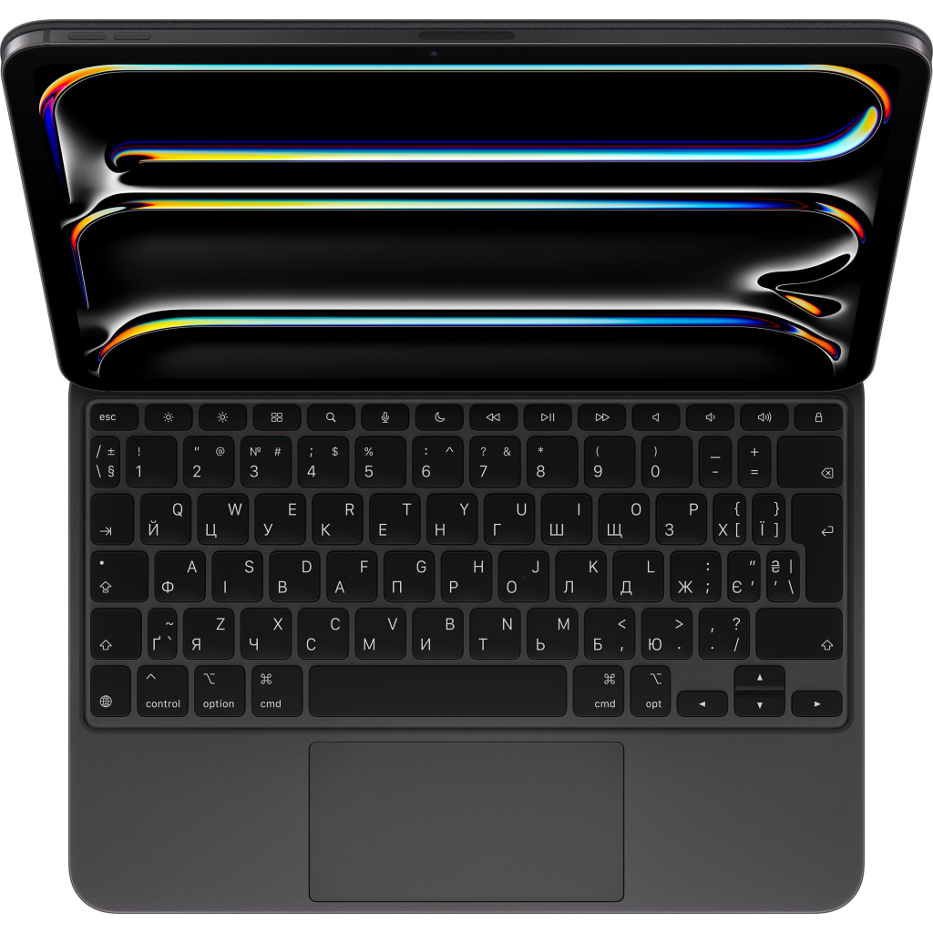 Чохол до планшета Apple Magic Keyboard for iPad Pro 11inch (M4) - Ukrainian - Black,Model A2975 (MWR23UA/A)