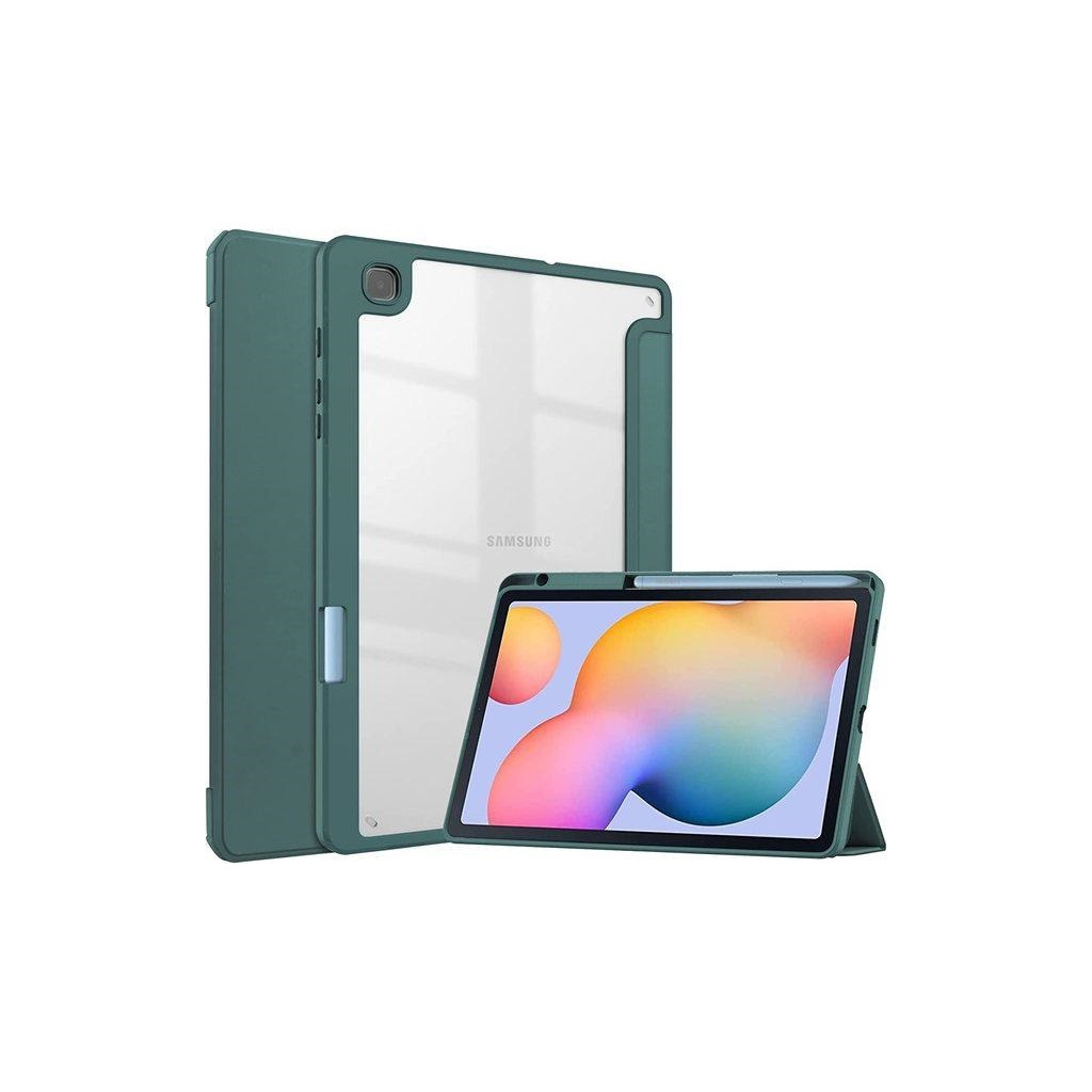 Чохол до планшета BeCover Soft Edge Pencil Mount Samsung Galaxy Tab S6 Lite 10.4 P610/P613/P615/P619 Dark Green (708353)