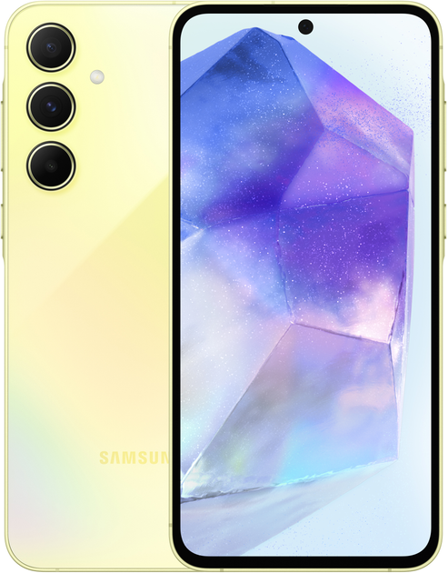 Мобільний телефон Samsung Galaxy A55 5G 8/128GB Lemon (SM-A556BZYAEUC)