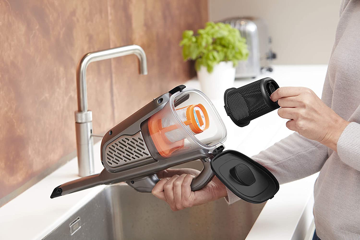 Акумуляторний пилосос Black&Decker BHHV520JF