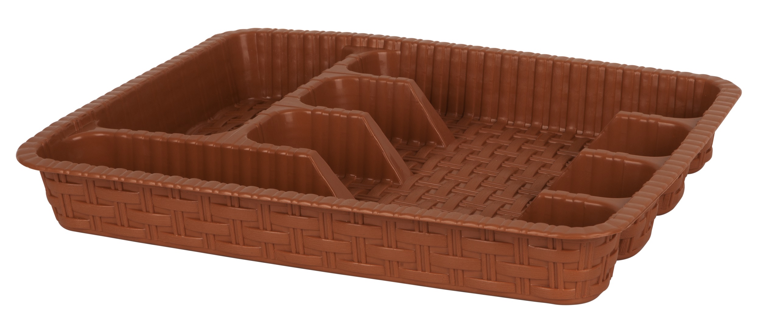Лоток для столових приборів Violet House 0755 Ротанг Cream