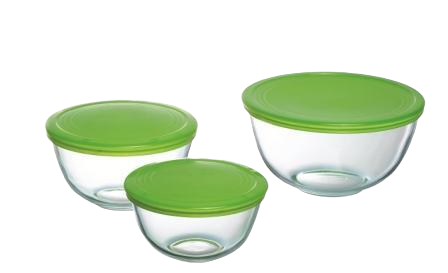 Миска з кришкою Pyrex, 17 см (1.1 л)
