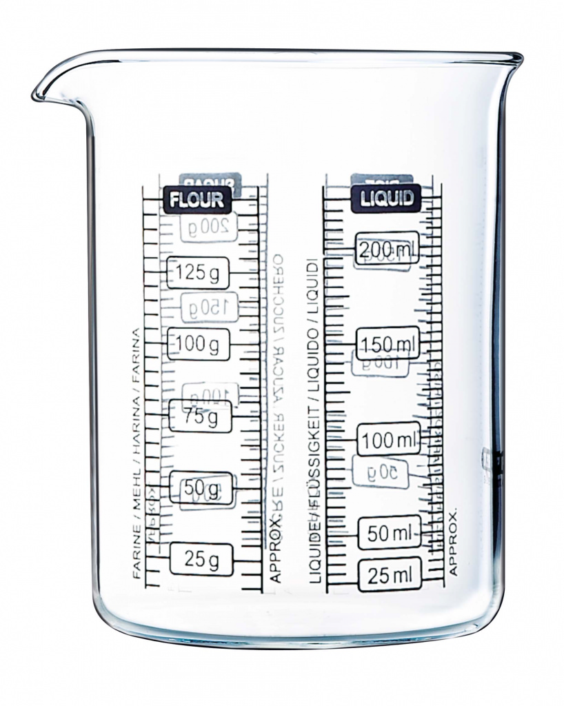 Мірний стакан Pyrex Kitchen Lab (0.25 л)