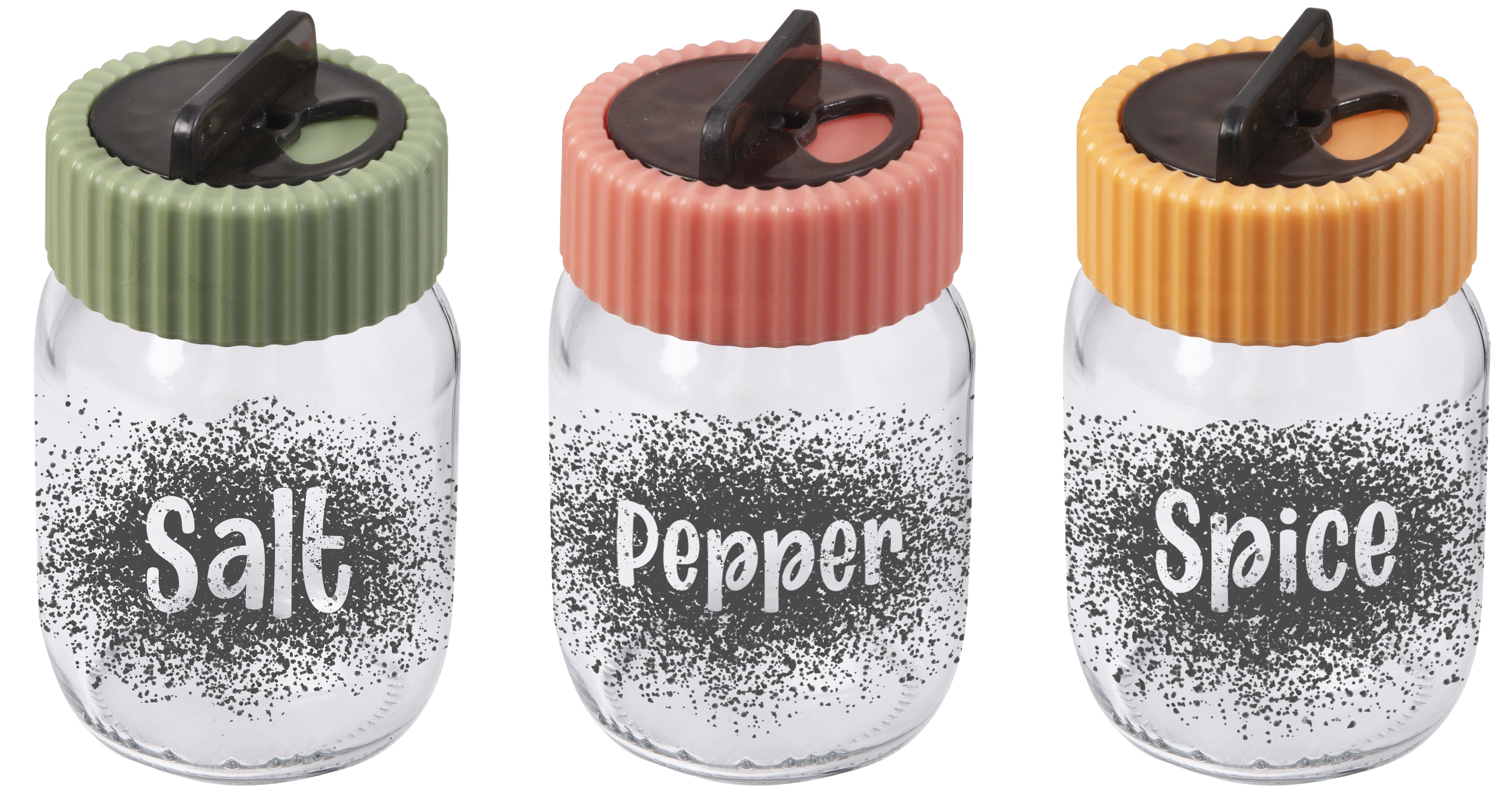 Спецівниця Herevin 2024 Colours Salt & Pepper MIX 0.19 л (131078-150)