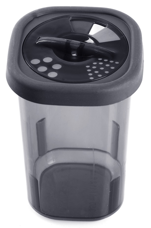 Спецівниця Violet House 0034 Transparent Black 350 мл