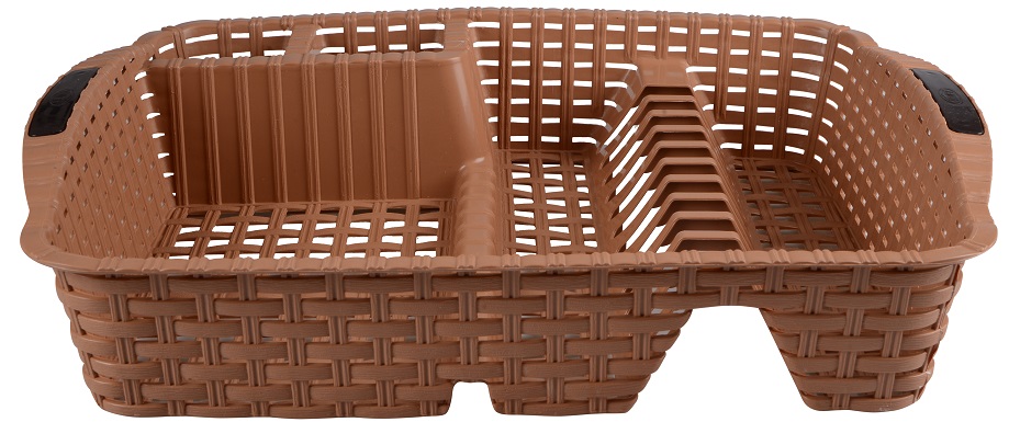 Сушка для посуду Violet House 0757 Роттанг CREAM 9х48х37.5 см 