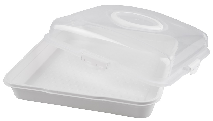 Тортівниця Violet House 0036 Каризма White 13х38х38 см