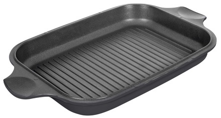 Гусятниця з грилем RINGEL Zitrone Black 34x24x13.5 см (6+3 л)
