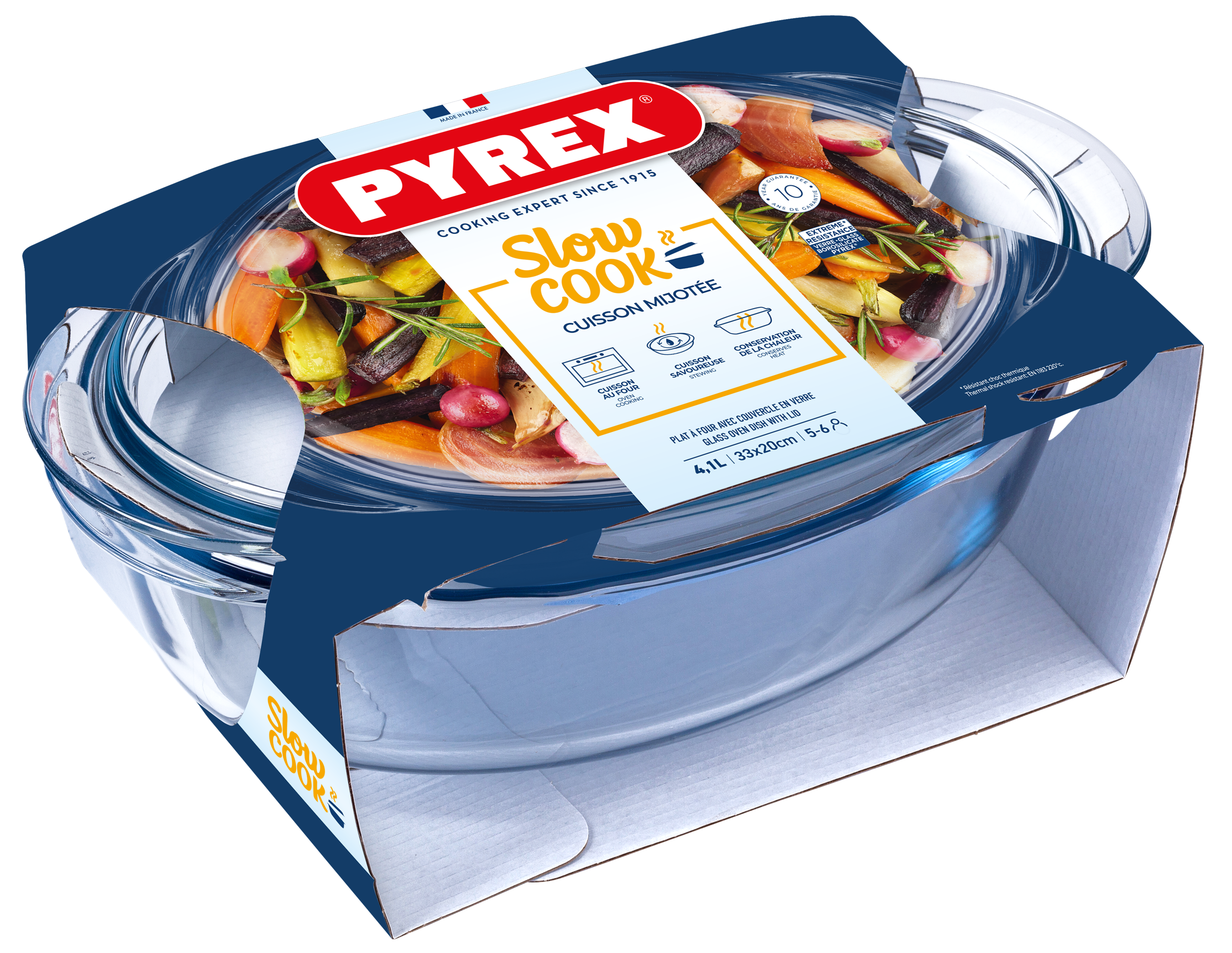 Каструля з кришкою Pyrex, 4.1 л