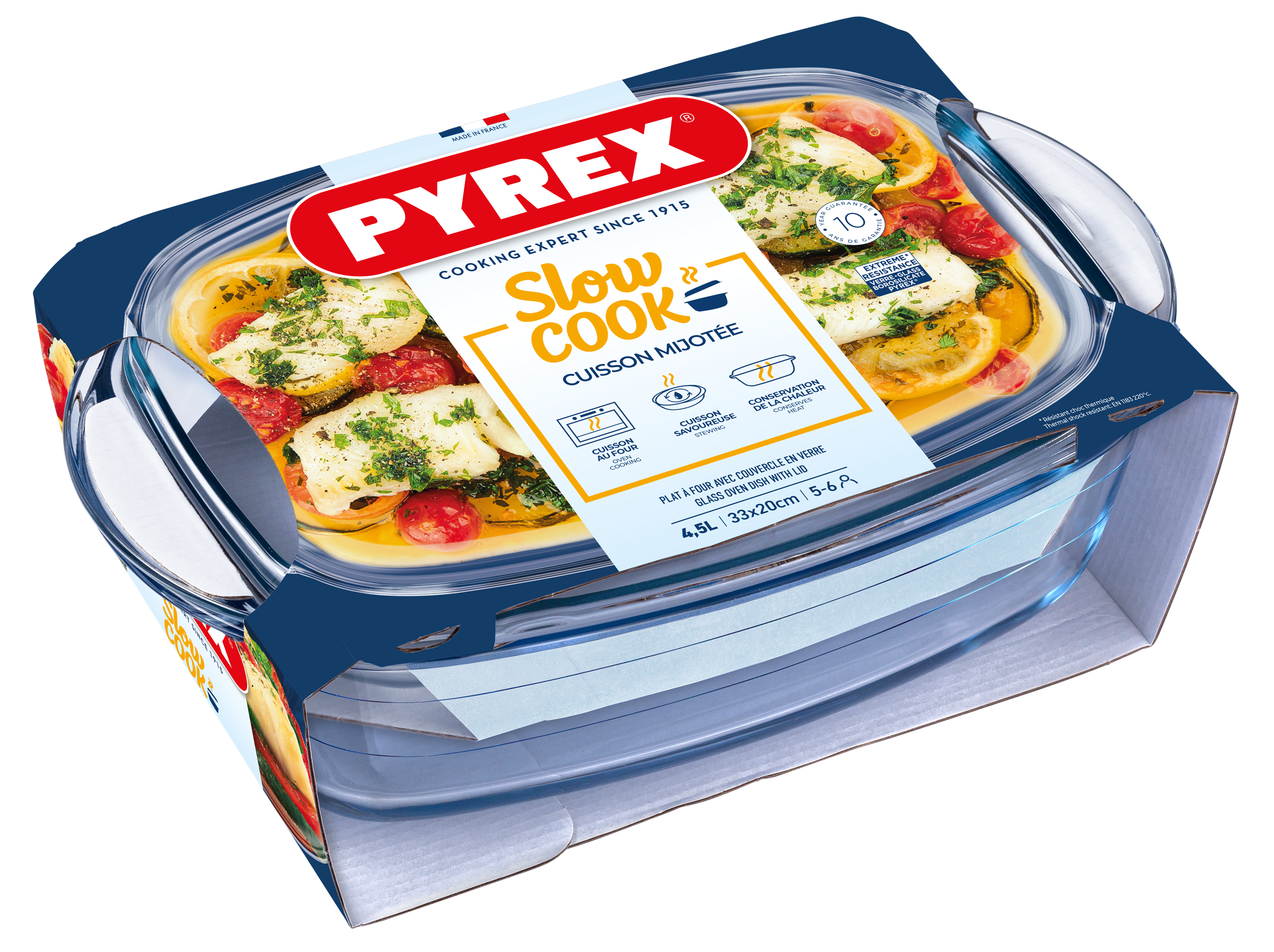 Каструля з кришкою Pyrex, 4.5 л
