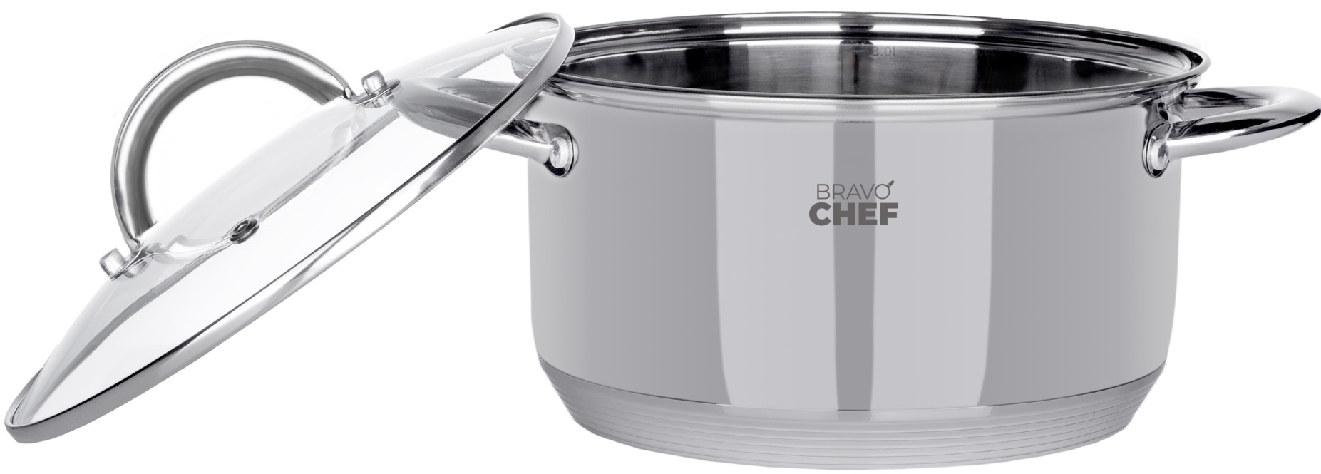 Каструля Bravo Chef 16 см (1.9 л) з кришкою