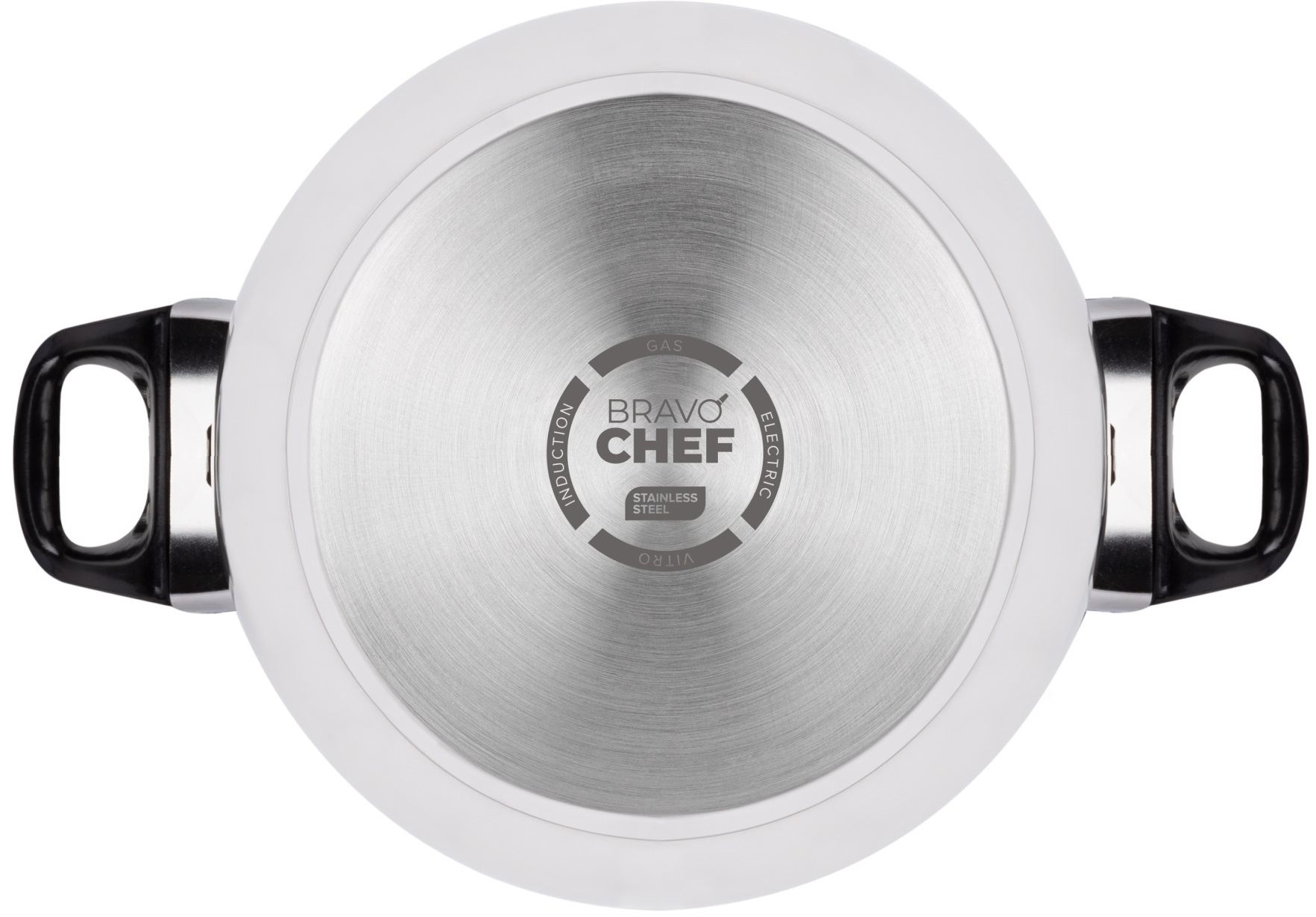Каструля Bravo Chef 22 см (3.5 л) з бакелітовими ручками