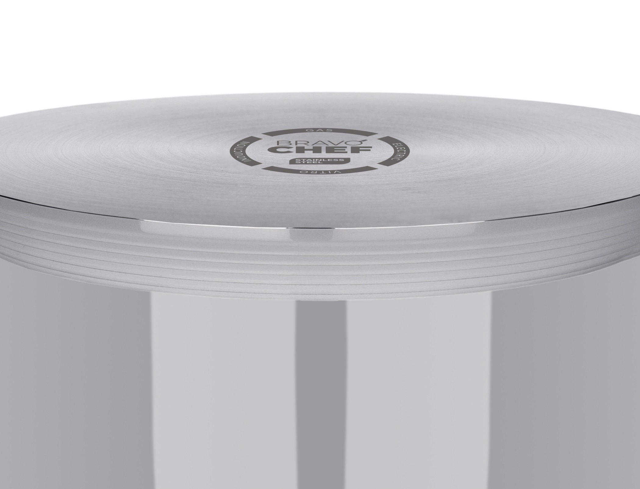 Каструля Bravo Chef 22 см (4.35 л) з кришкою
