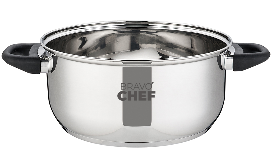 Каструля Bravo Chef L"Appetit 22 см (3.8 л) (BC-2003-22)