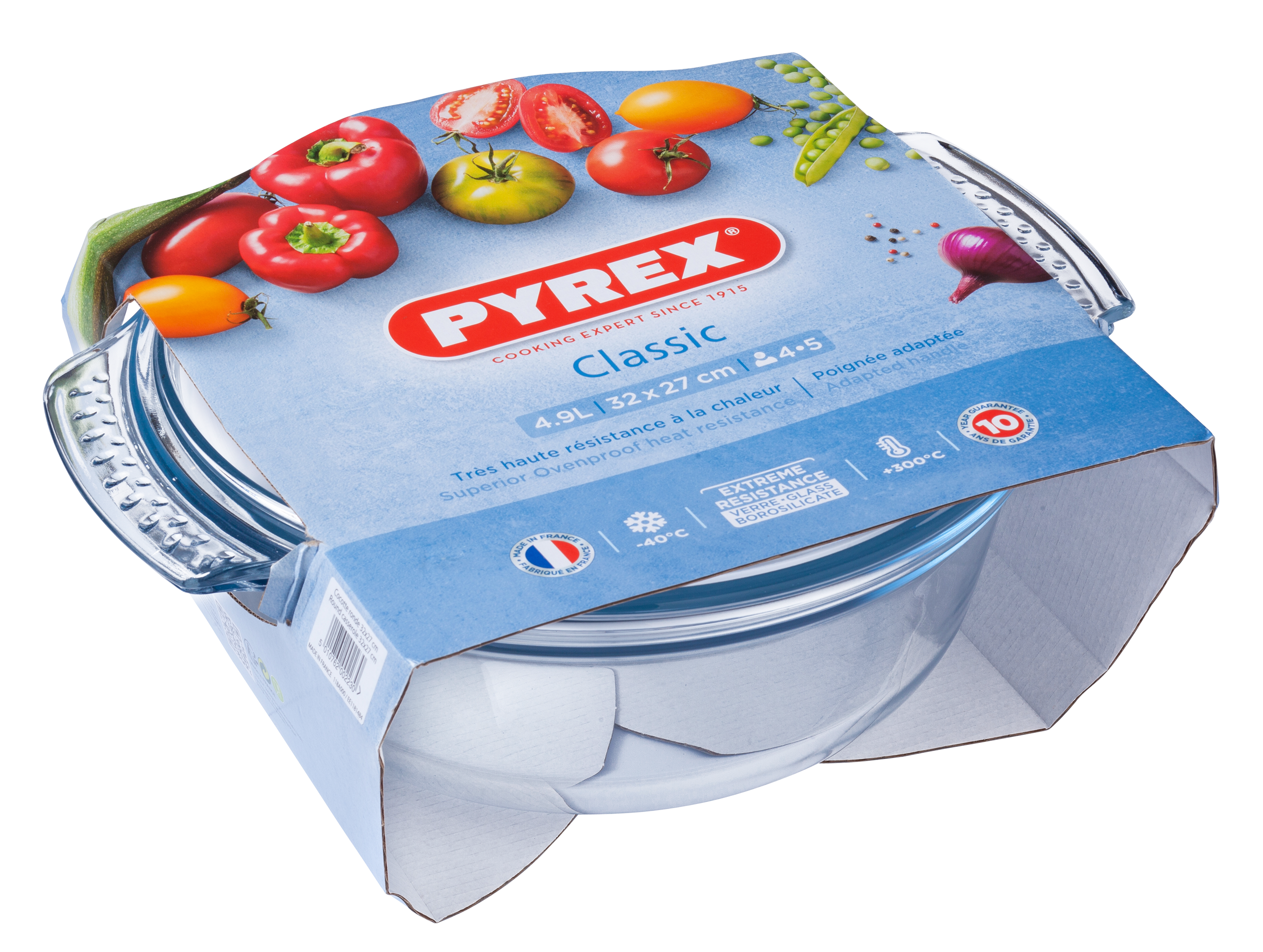 Каструля PYREX CLASSIC (3.5+1.4 л)