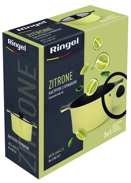 Каструля RINGEL Zitrone (4.2 л) 24 см