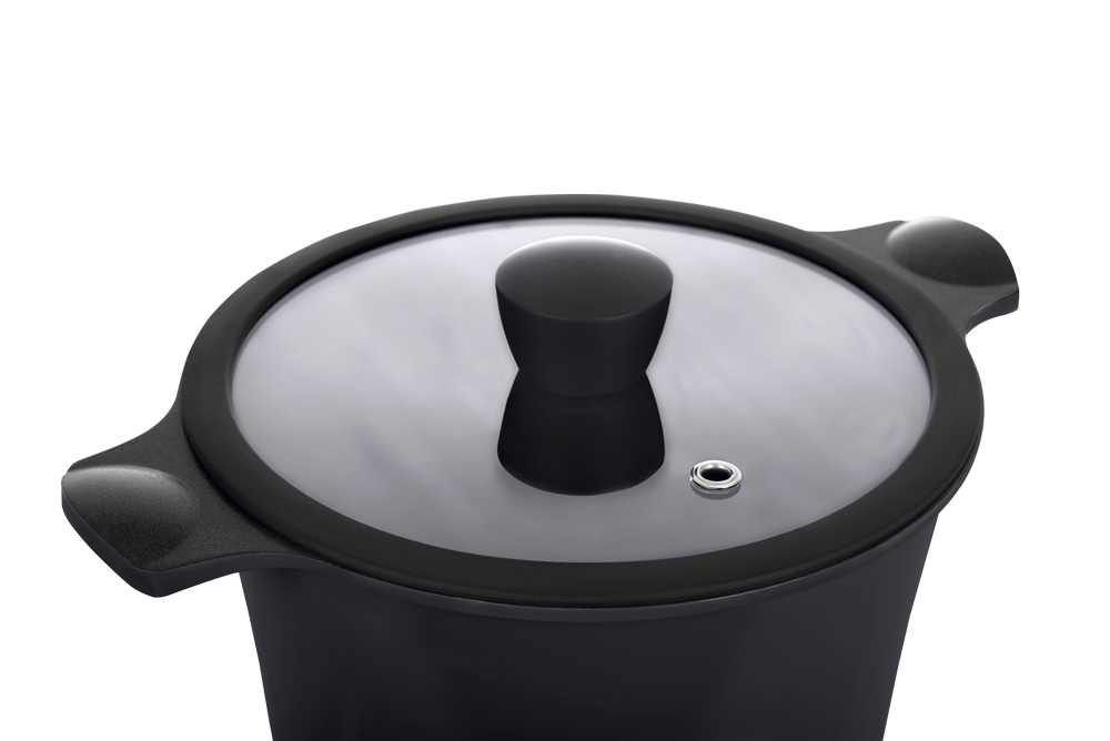 Каструля RINGEL Zitrone Black (5.8 л) 24 см