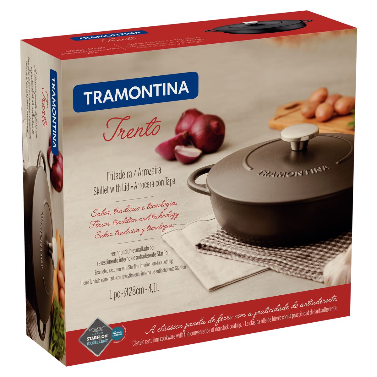 Каструля Tramontina Trento (4,1 л) 28 см