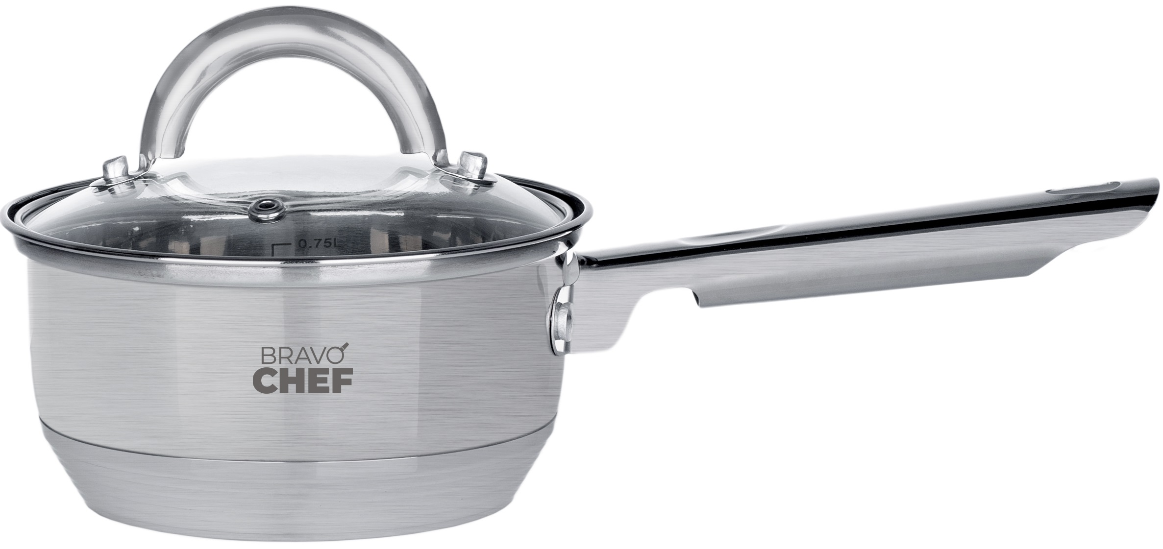 Ківш Bravo Chef 14 см (1.15 л) з кришкою
