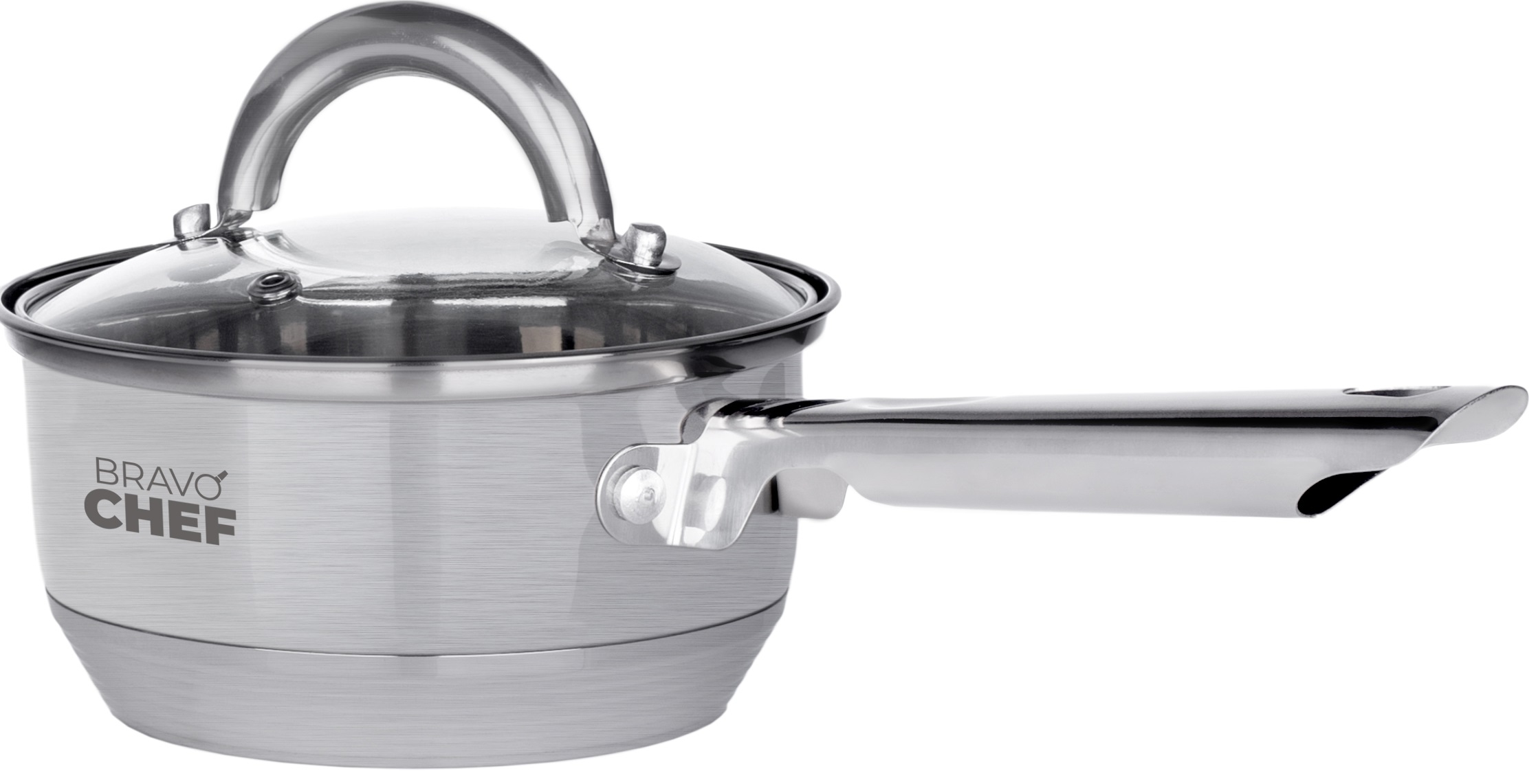 Ківш Bravo Chef 14 см (1.15 л) з кришкою