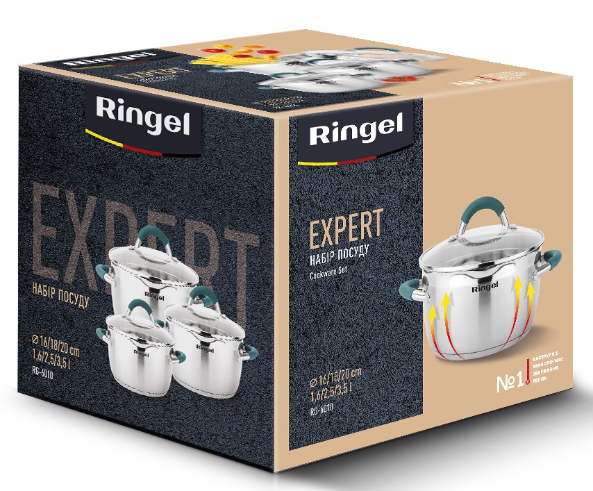 Набір посуду Ringel Expert, 6 предметів