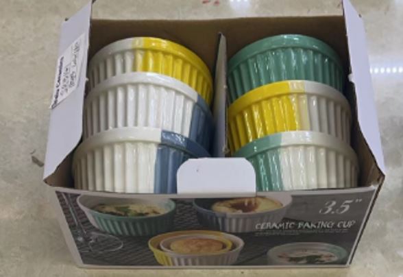 Набір форм LED Ramekin Color, 6Х150 мл