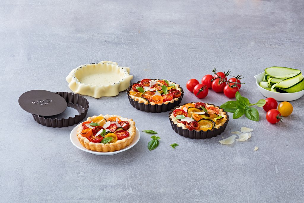 Набор форм для тарталеток PYREX ASIMETRIA, 4 предмета