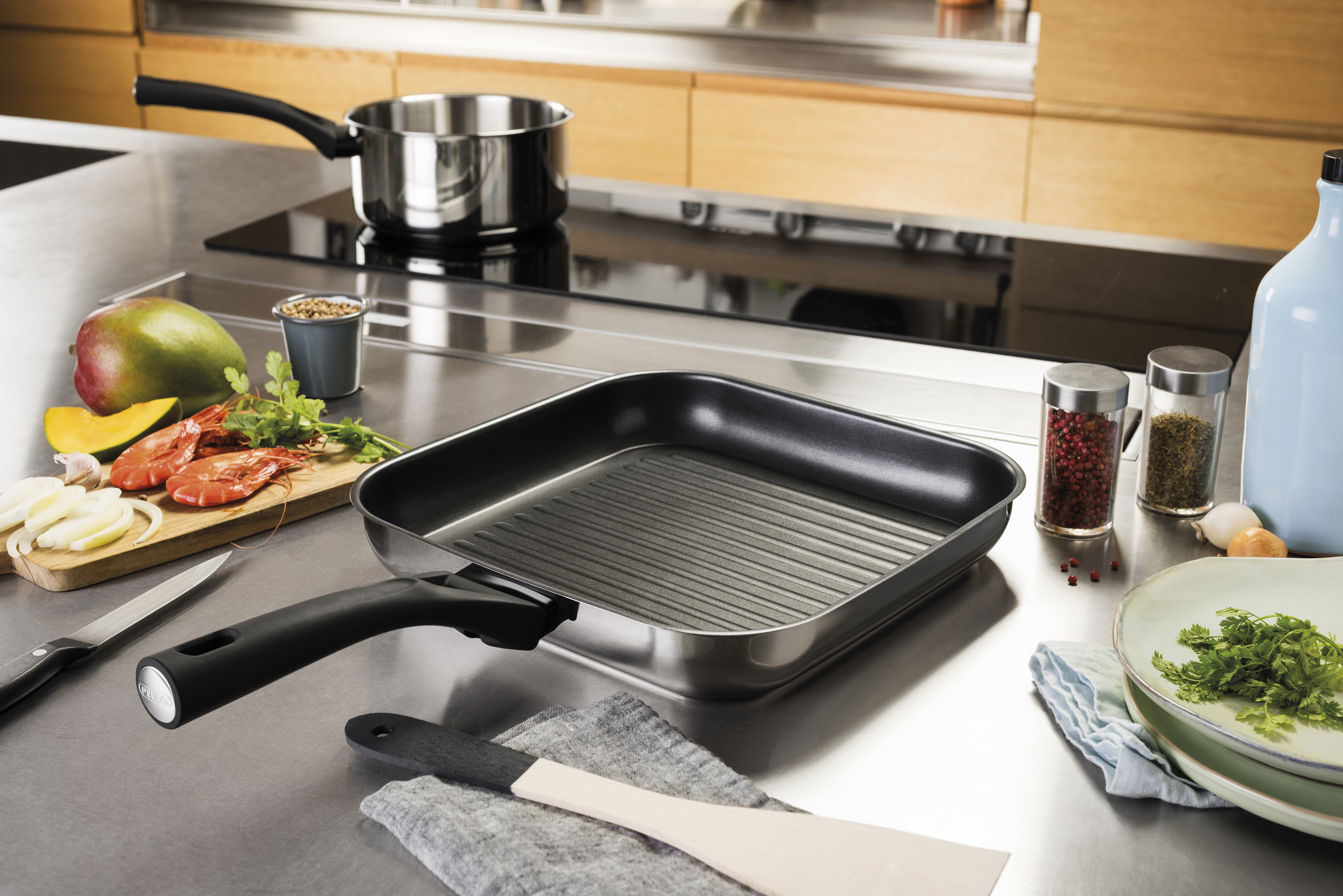 Сковорода Grill PYREX EXPERT Touch 28 см
