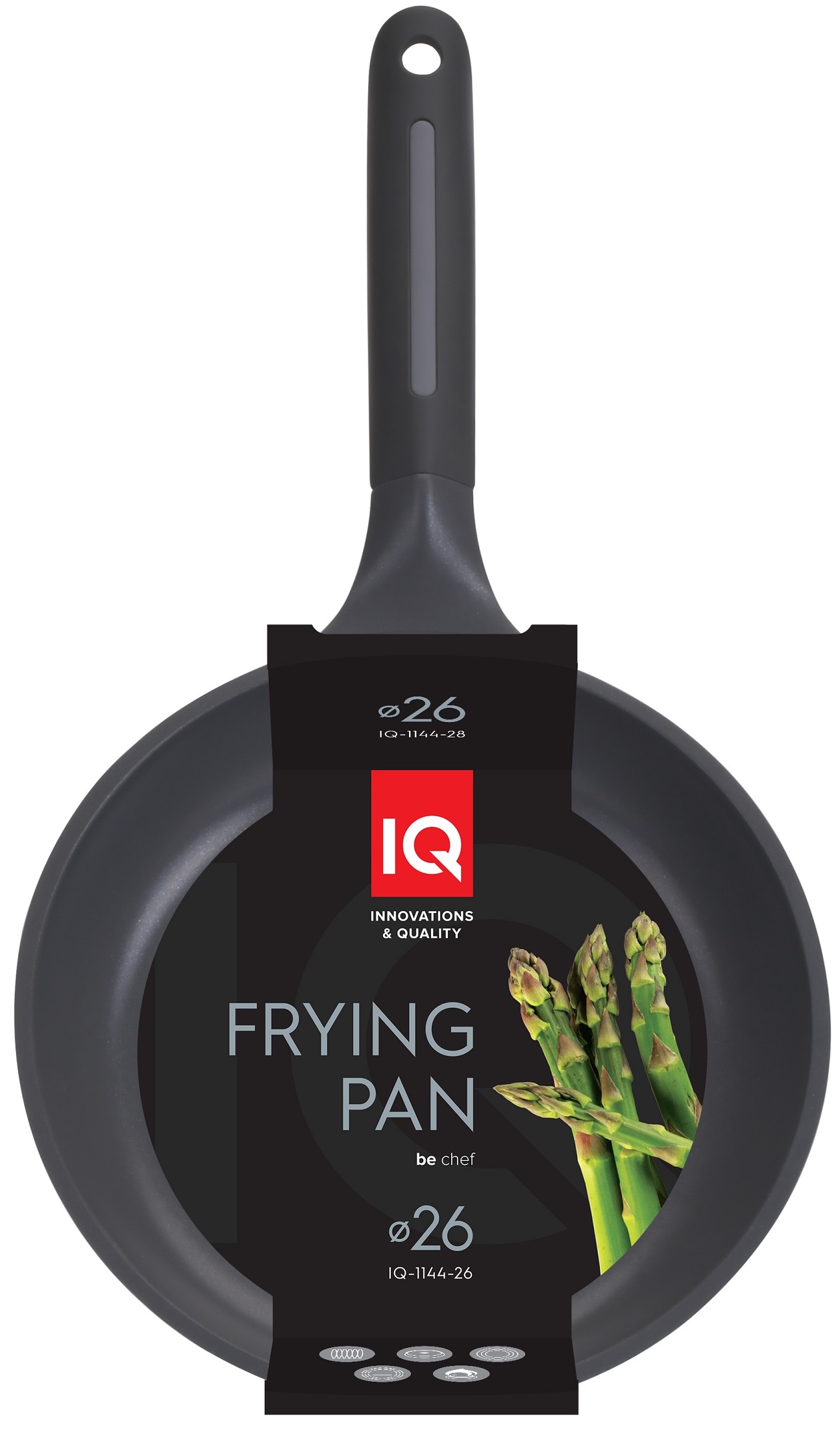 Сковорода IQ Be Chef 26 см
