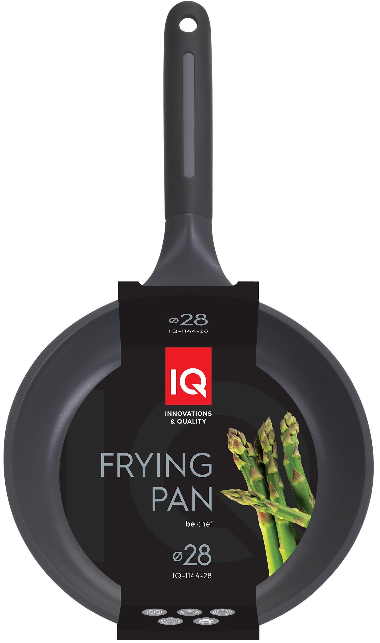 Сковорода IQ Be Chef 28 см 