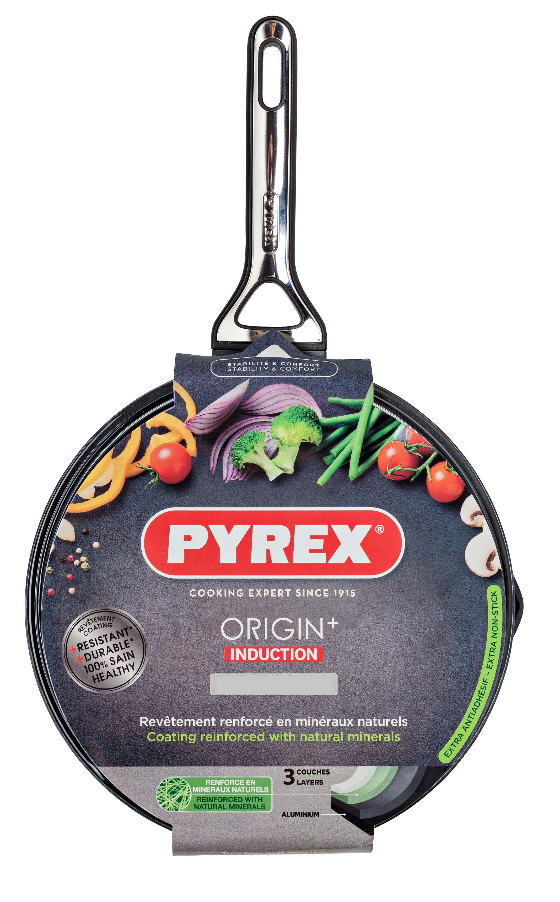 Сковорода PYREX ORIGIN+ 28 см, Wok