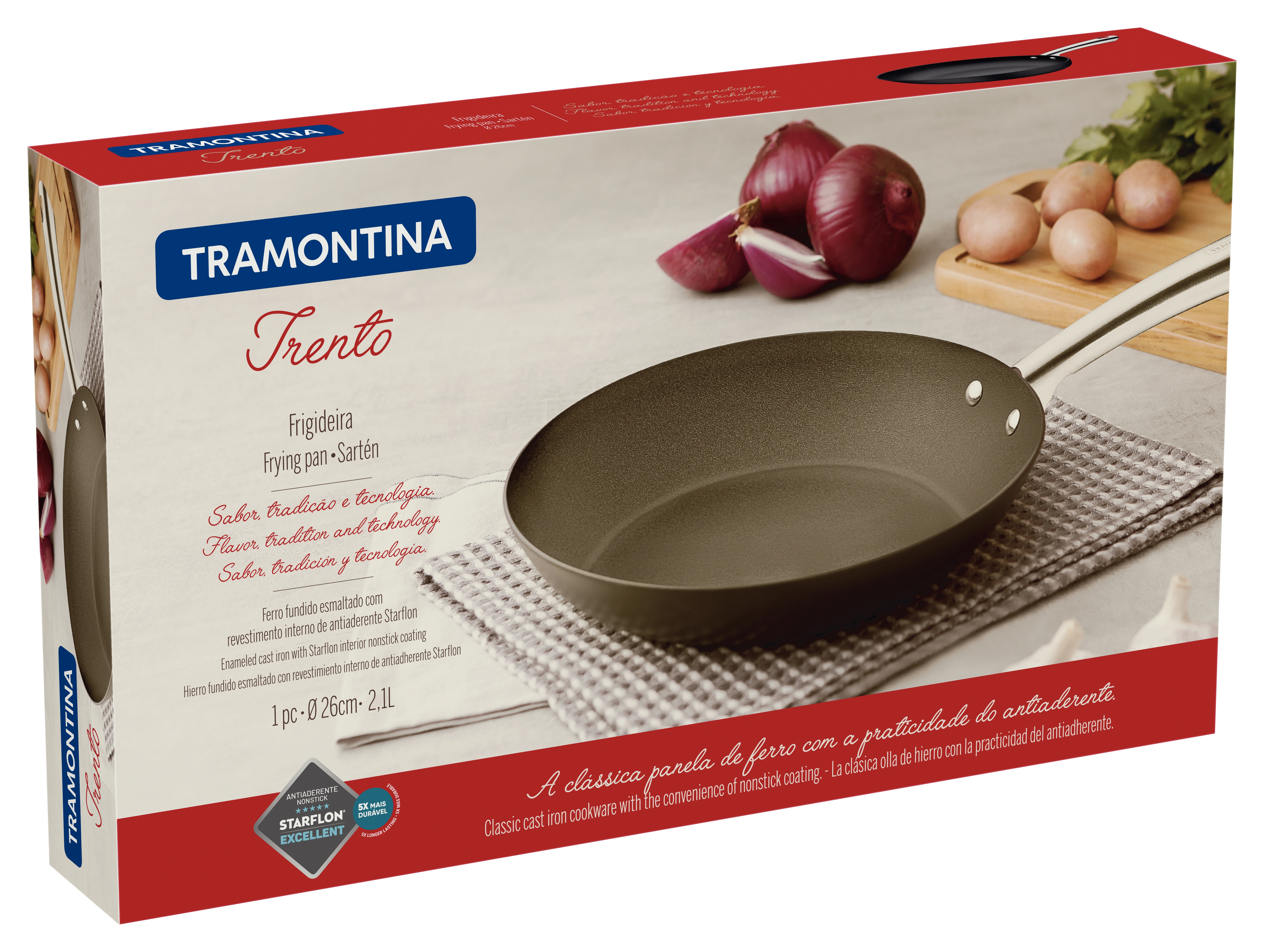 Сковорода Tramontina Trento 26 см