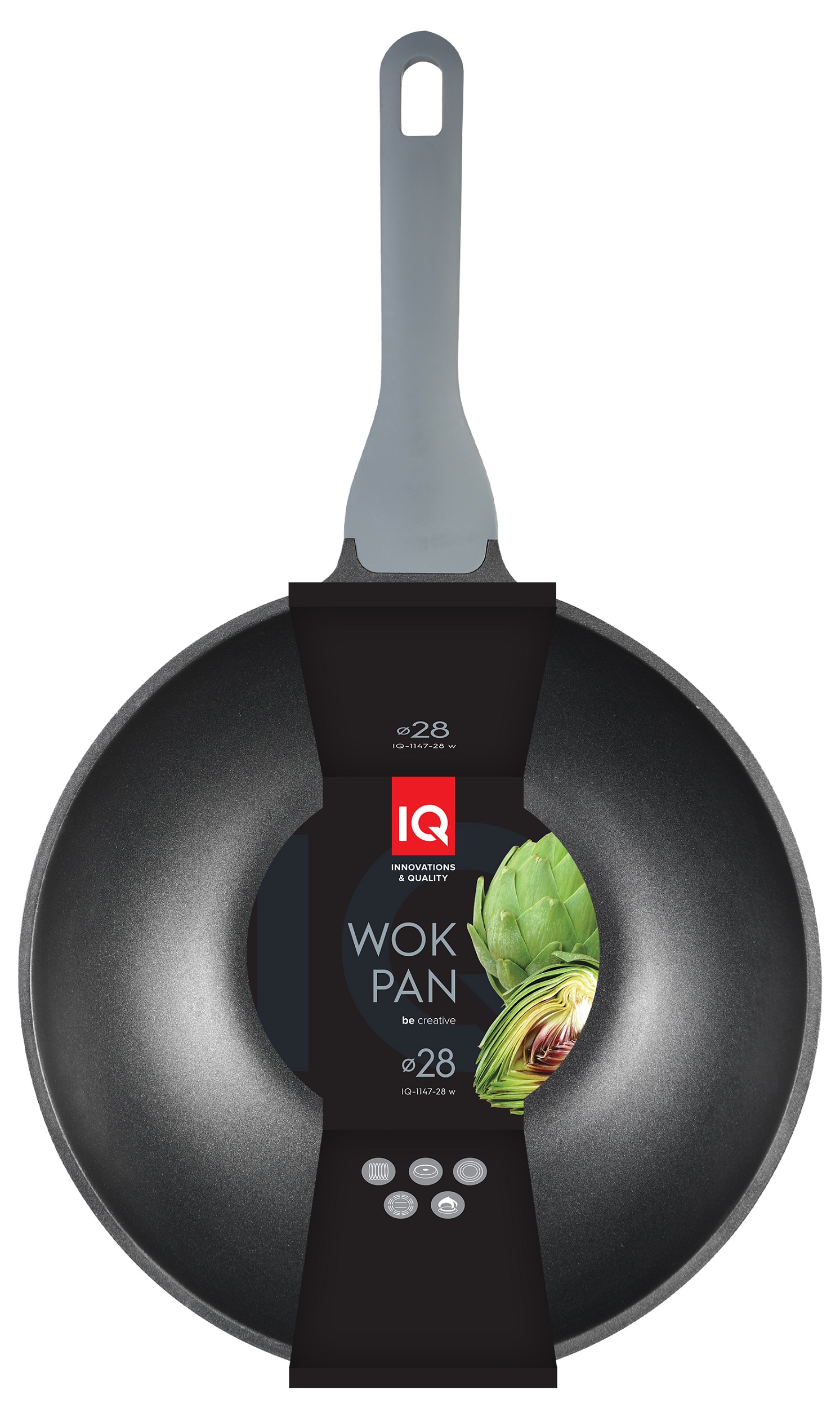 Сковорода WOK IQ Be Creative 28 см 