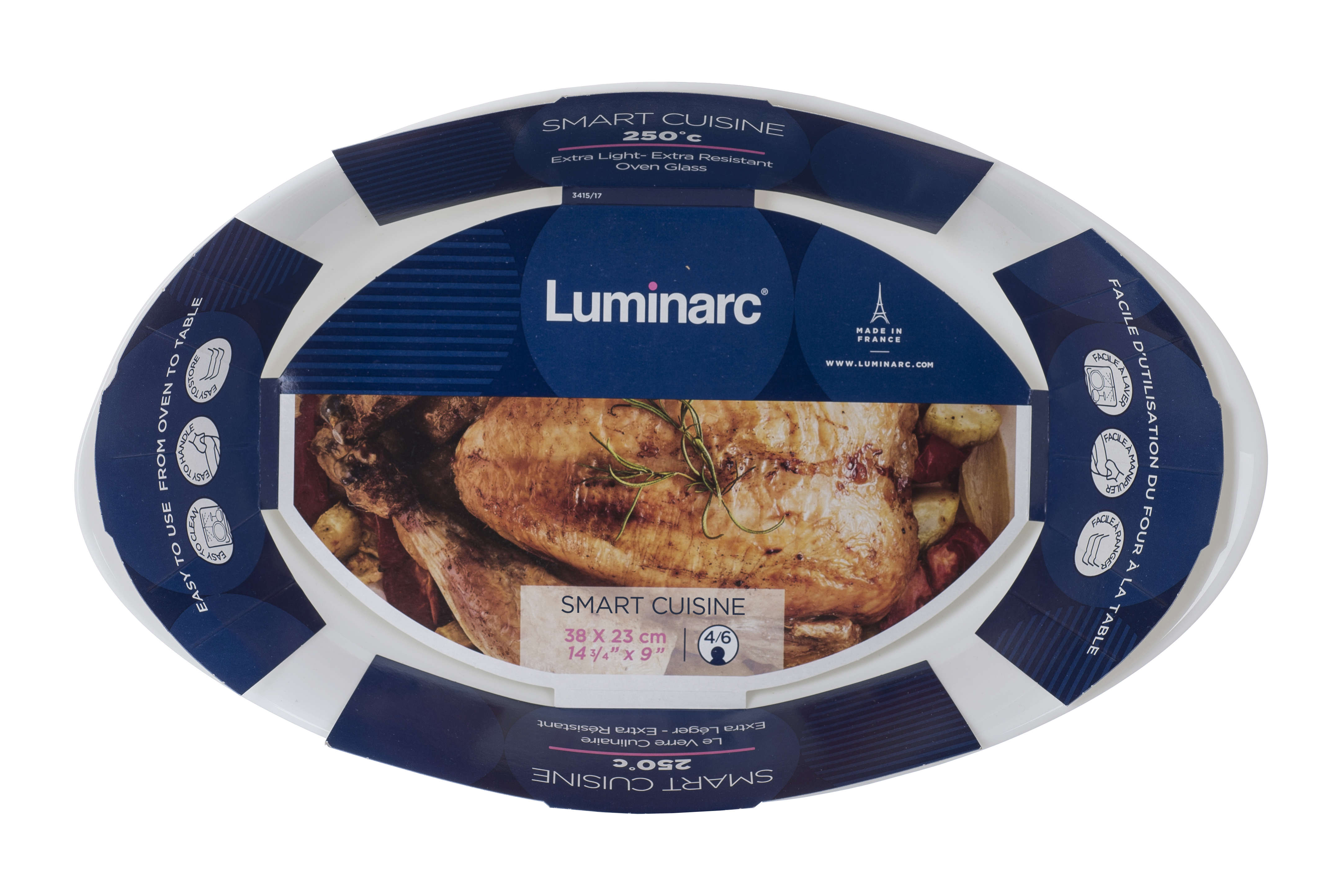 Форма для запікання LUMINARC SMART CARINE, 38х23 см