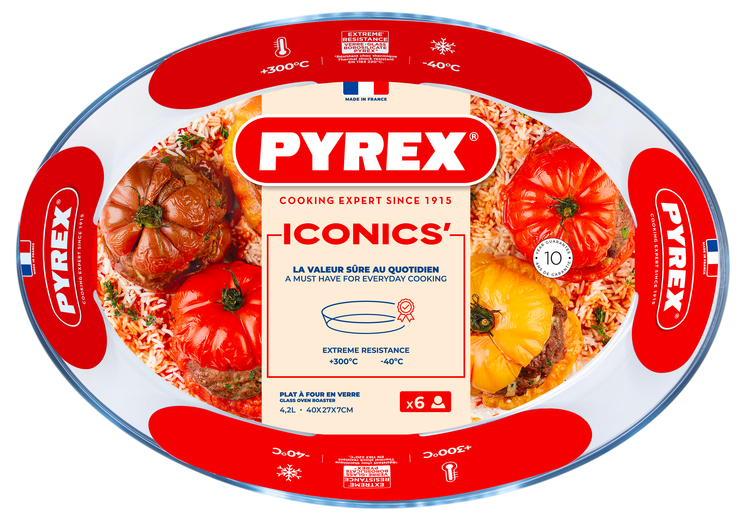 Форма для запікання Pyrex, 40х27х7 см