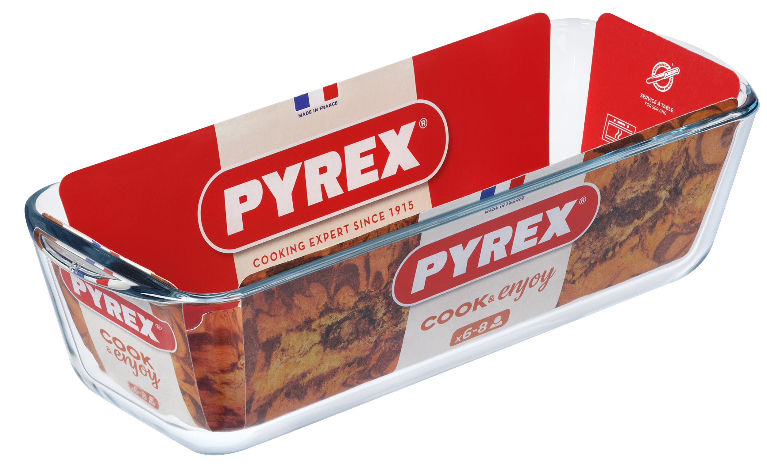 Форма для кексу Pyrex, 31x12x8 см