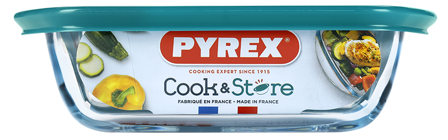 Форма з кришкою Pyrex Cook&Store, 25х22х7 см