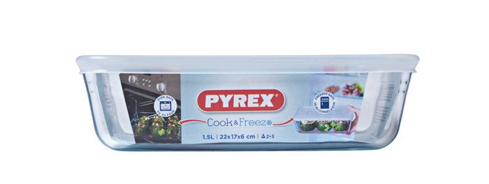 Форма PYREX Cook&Freez, 22х17 см