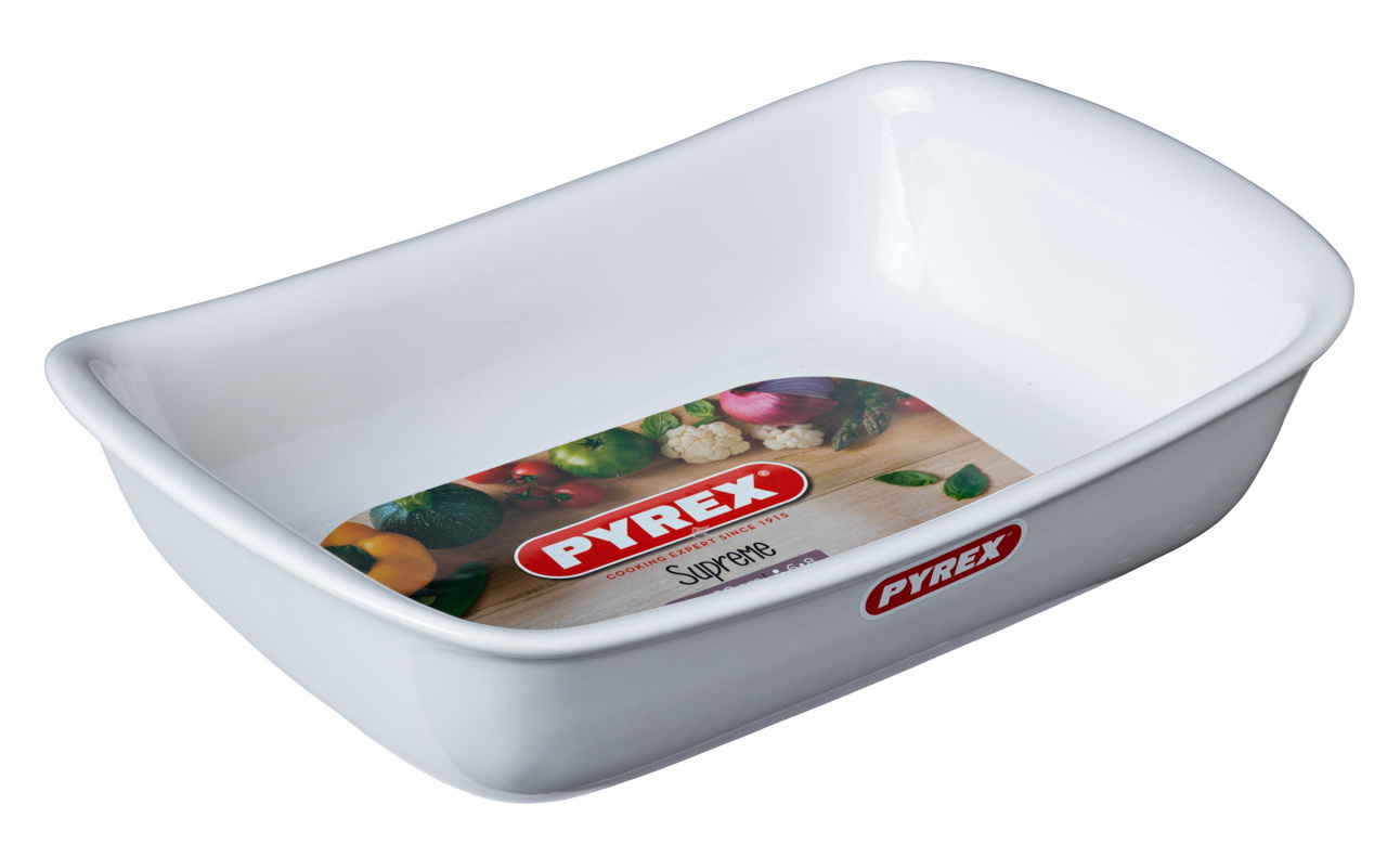 Форма PYREX Supreme white 30х20 см