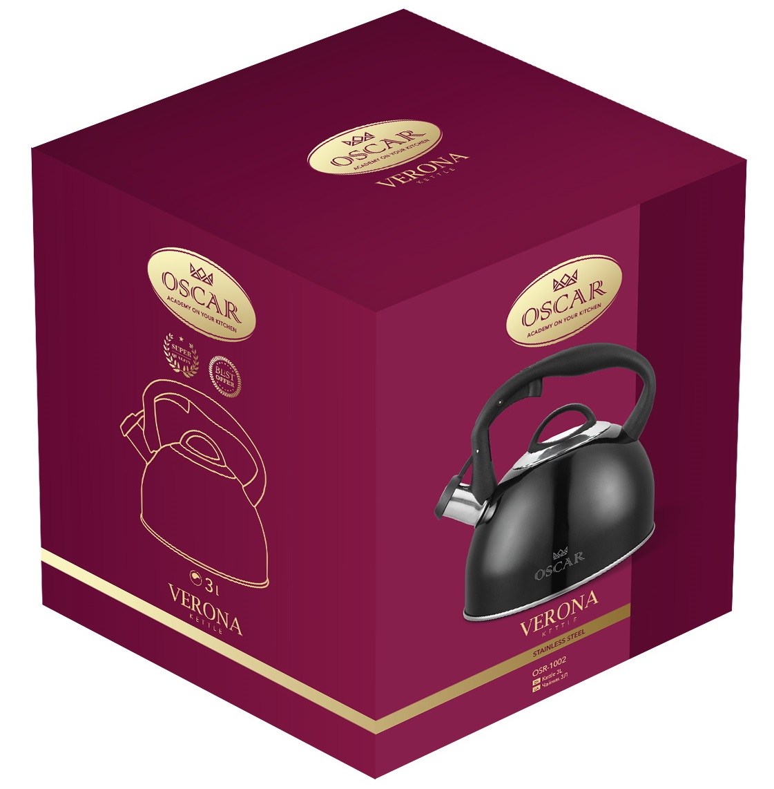 Чайник Oscar Verona 3 л