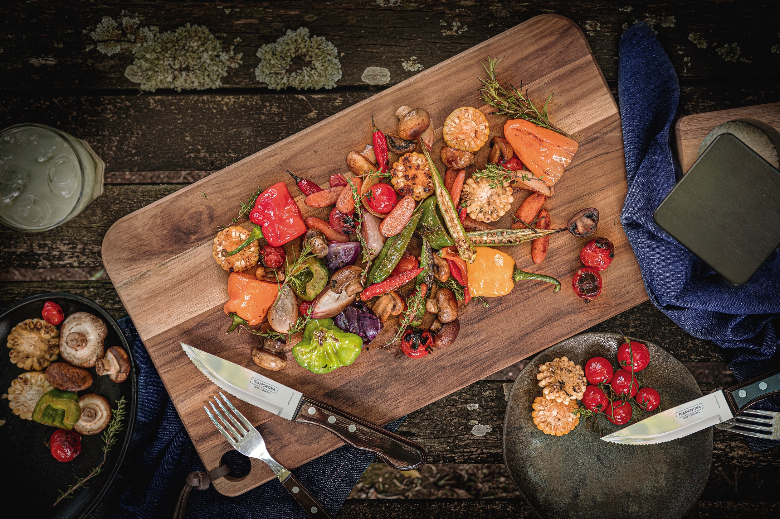 Набір приборів для гриля TRAMONTINA Barbecue Polywood, 12 предметів