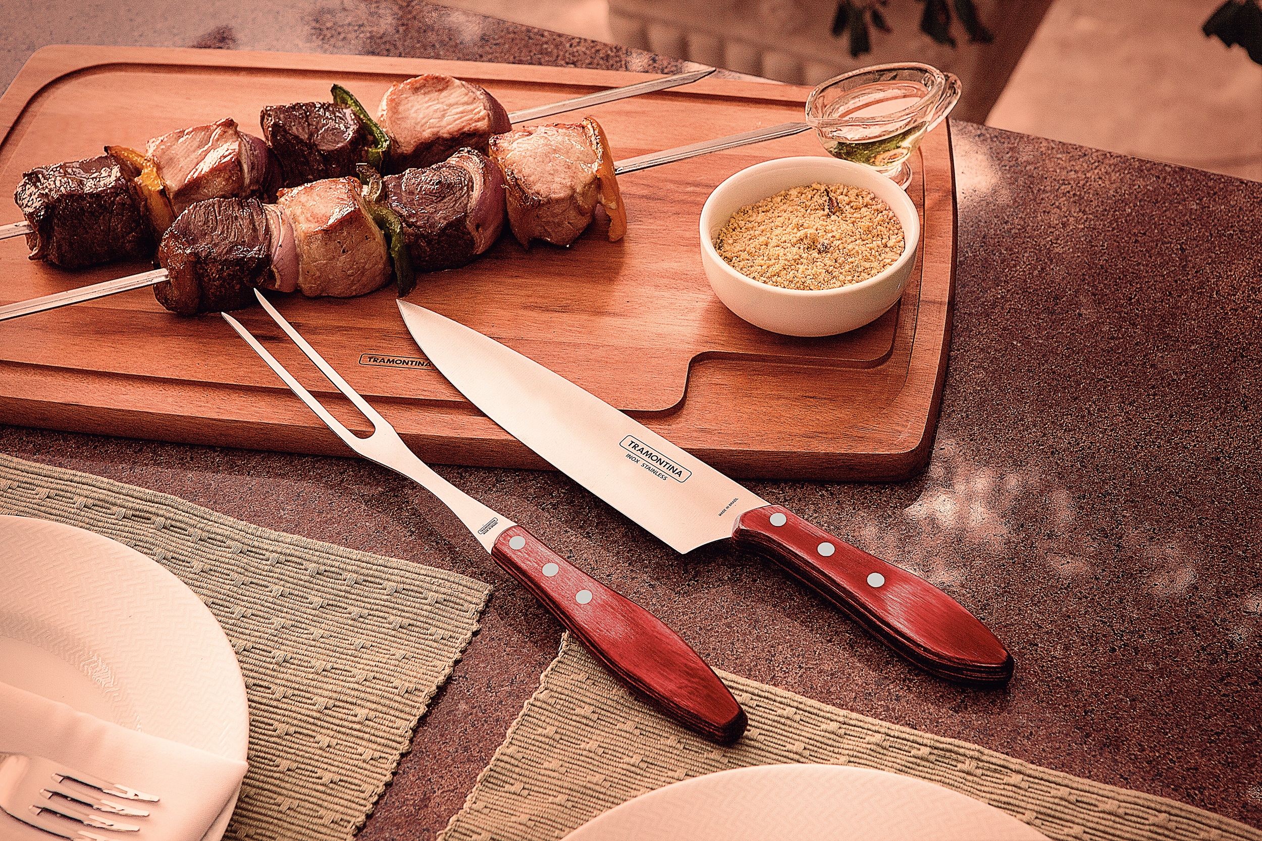 Ніж для м'яса Tramontina Barbecue Polywood, 203 мм