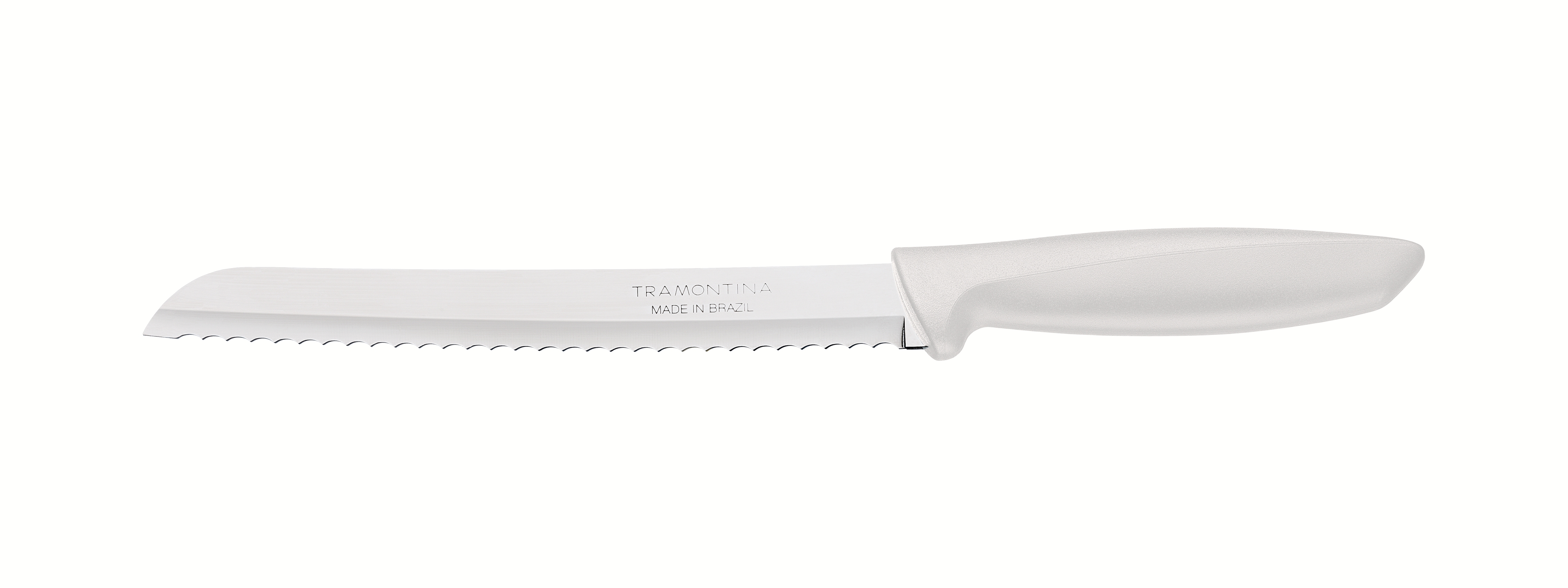 Ніж для хліба Tramontina Plenus light grey, 203 мм