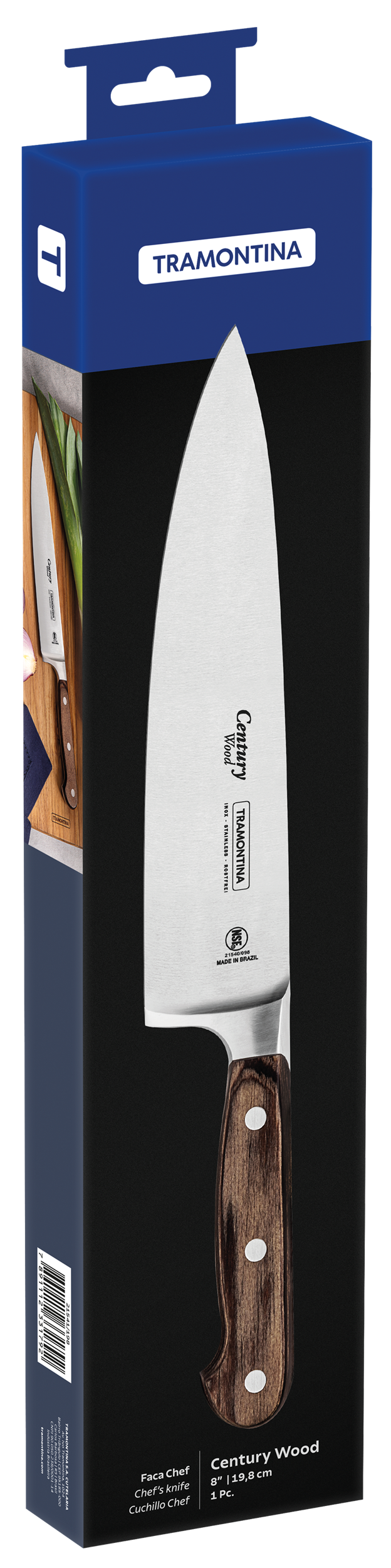 Ніж Chef Tramontina Century Wood, 203 мм