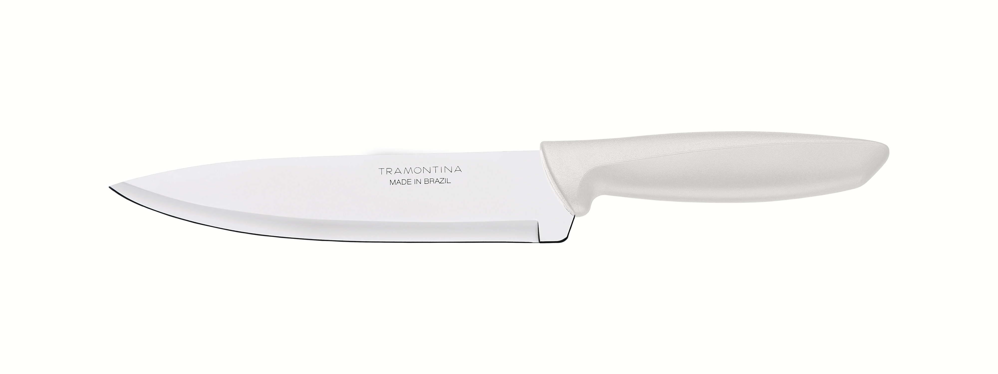 Ніж Chef Tramontina Plenus light grey, 178 мм